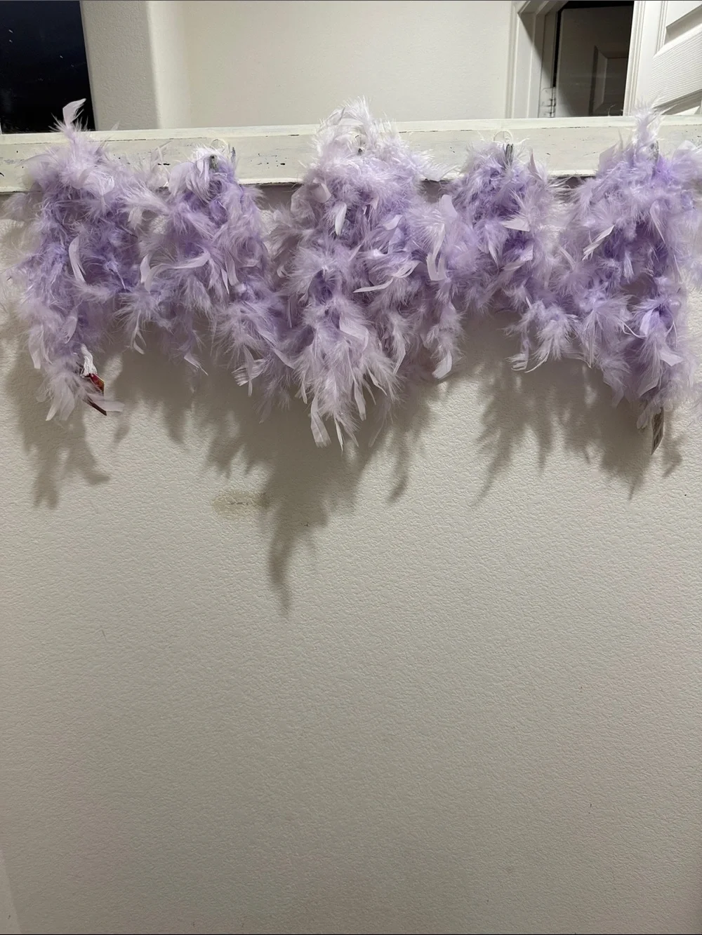 Lavender Feather Boa - Soft Fluffy Costume Accessory 2